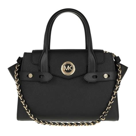 michael kors taschen schwarz kleinn|michael kors opened satchel purse.